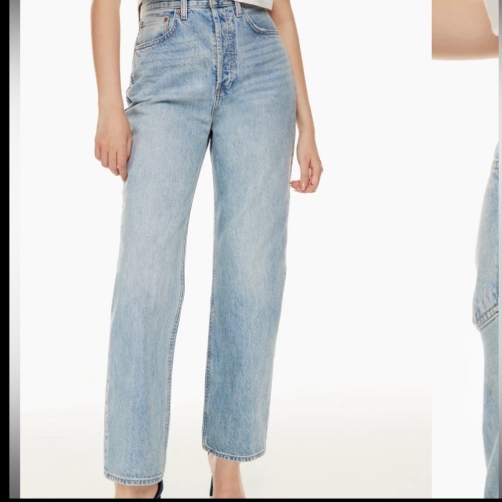 Aritzia Denim Forum The Joni High Rise Loose Jeans - Picture 2 of 4